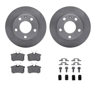 R1 Concepts WFWH1-73028 E- Line Series Brake Rotor W/ Ceramic Brake Pads & Hdw